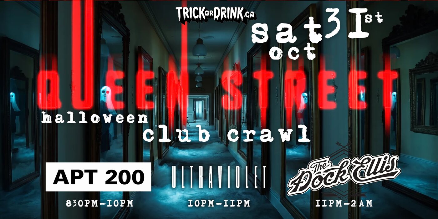 Queen St Saturday Club Crawl