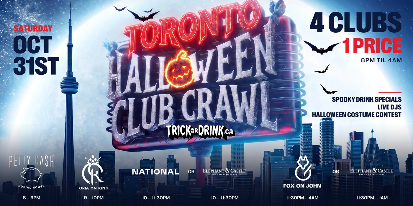 Toronto Club Crawl Sat