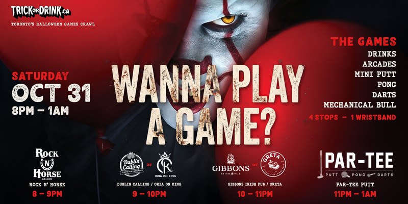 Wanna Play a Game? Sat flyer