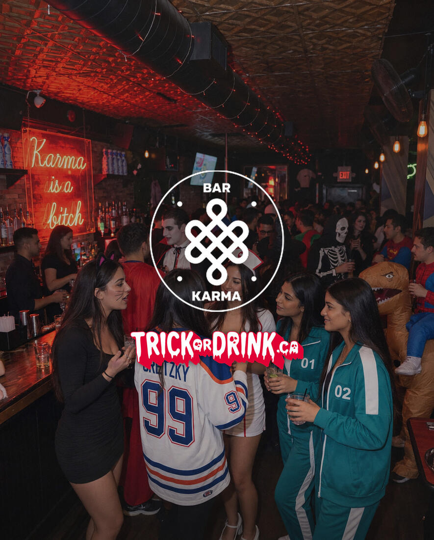 Bar Karma on a Trick or Drink Halloween crawl