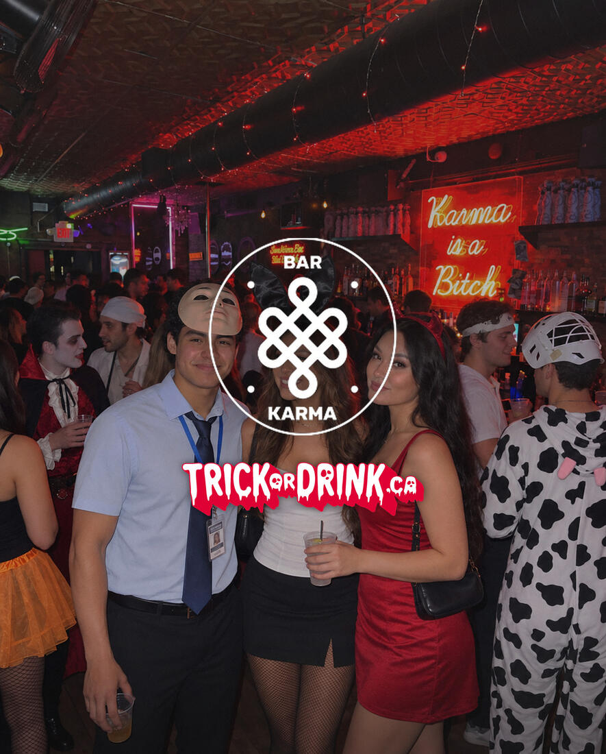Bar Karma on a Trick or Drink Halloween crawl