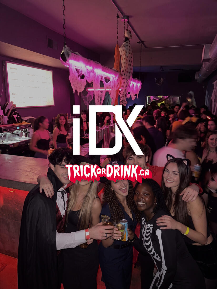 IDK Bar on a Trick or Drink Halloween night