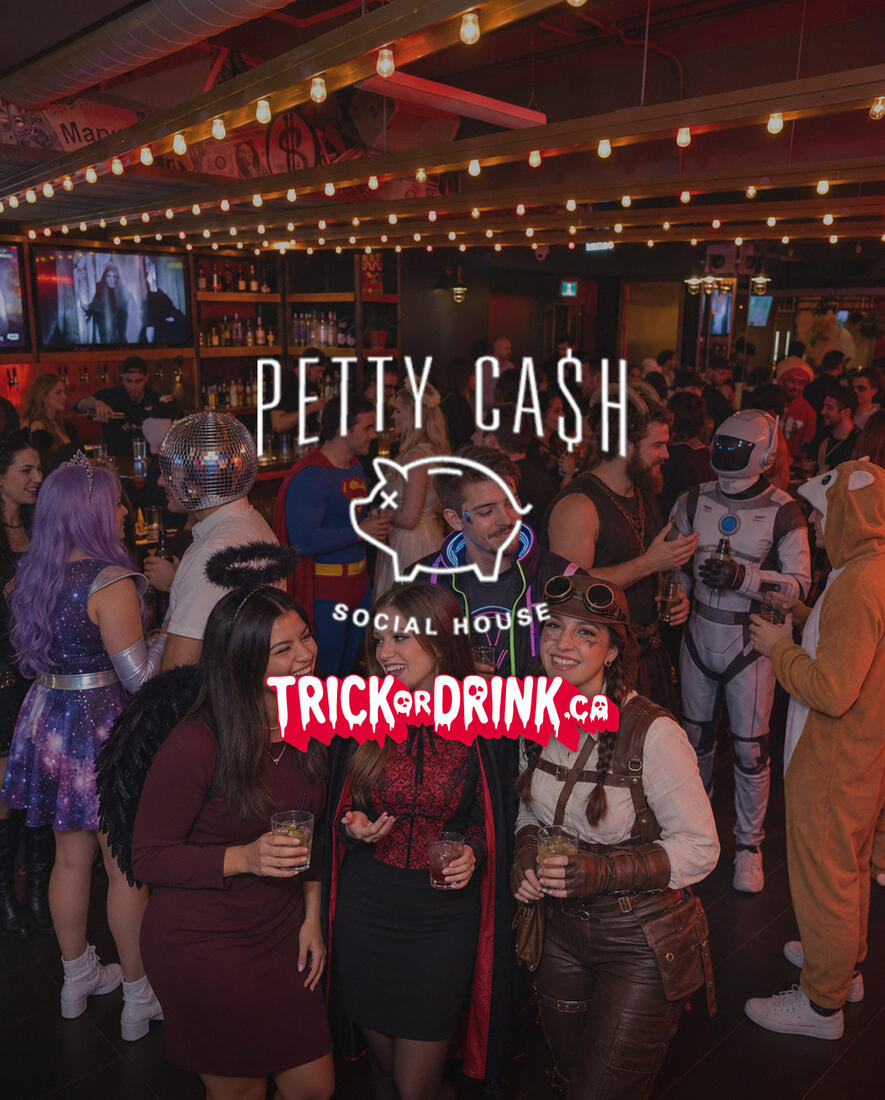 Petty Cash on a Trick or Drink Halloween crawl